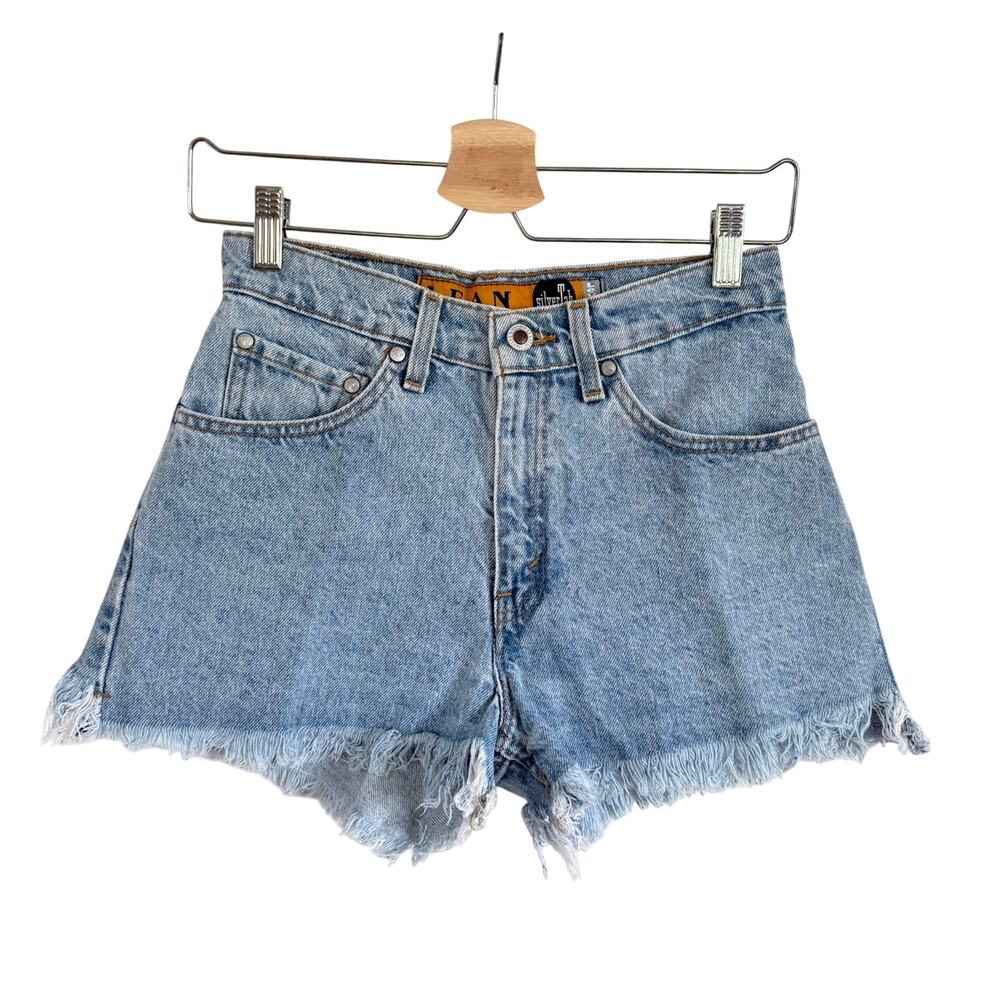 Vintage Lean Silver Tab Levi’s Silver Tab Denim Cut Off Shorts 5/6
